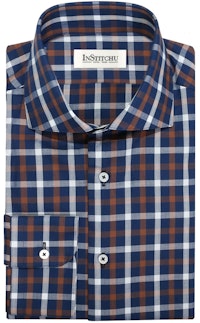 InStitchu Collection The Toco Red and Blue Check Shirt