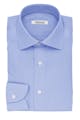 InStitchu Collection The Verne Sky Blue Dobby Non-Iron Cotton Shirt