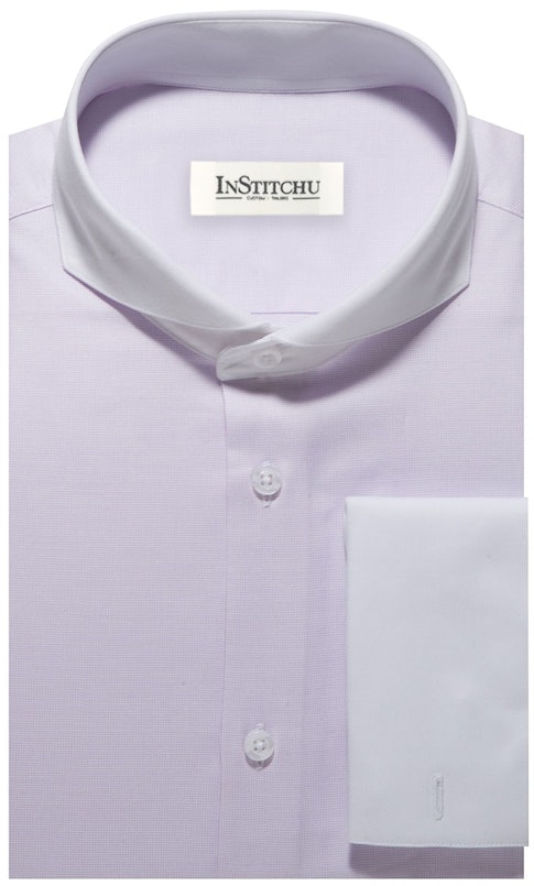 InStitchu Collection The Windsor Lilac Shirt