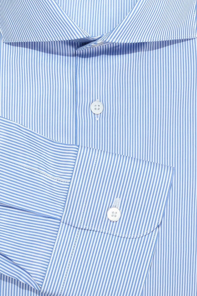 InStitchu Collection Werribee Blue Striped Shirt