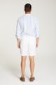 InStitchu Collection The Bomerano White Linen Shorts