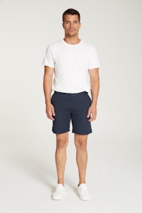InStitchu Collection The Scala Navy Cotton Shorts