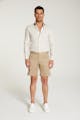 InStitchu Collection The Tramonti Beige Cotton Shorts
