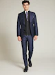 InStitchu Collection The Lander Navy Pinstripe Vest