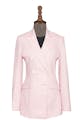 InStitchu Collection The Bridgewater Pink Linen Jacket