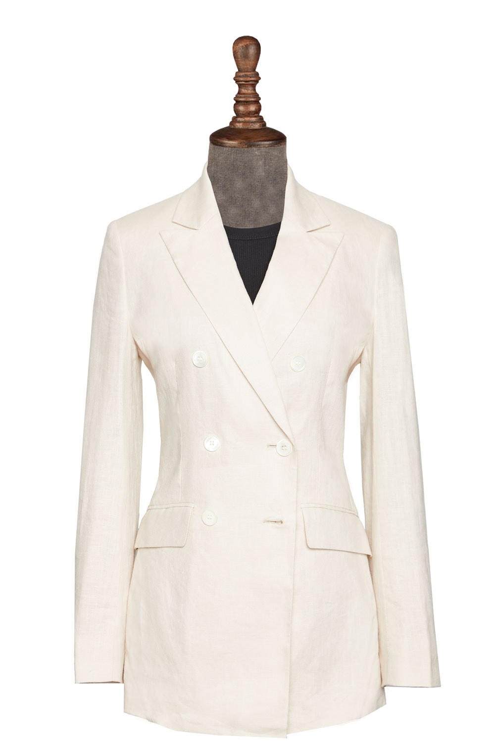 InStitchu Collection The Cabarita Cream Linen Jacket