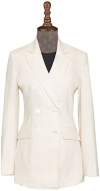 InStitchu Collection The Cabarita Cream Linen Jacket