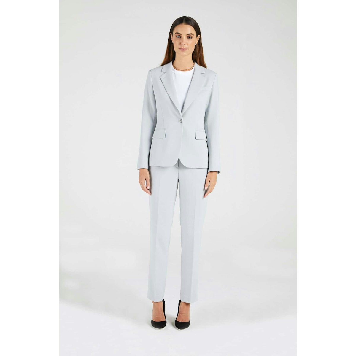 InStitchu Collection The Cawley Powder Grey Jacket