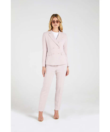 InStitchu Collection The Gorham Pastel Pink Jacket