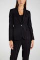 InStitchu Collection The Watts Thick Black Pinstripe Jacket