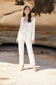 InStitchu Collection The Whitehaven Cream Jacket