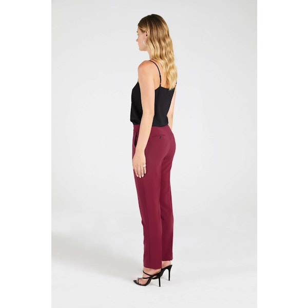 InStitchu Collection The Blanchett Pink-Red Pants