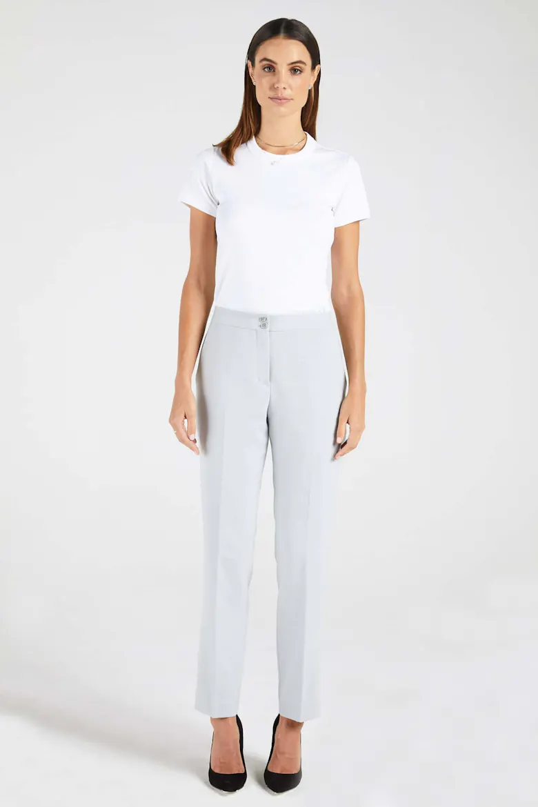 InStitchu Collection The Cowan Powder Grey Pants