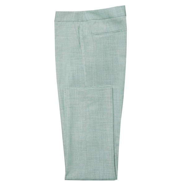 InStitchu Collection The Greenfield Green Sharkskin Pant