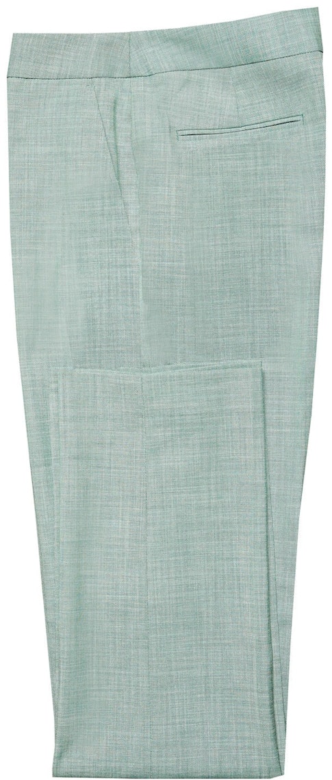 InStitchu Collection The Greenfield Green Sharkskin Pant