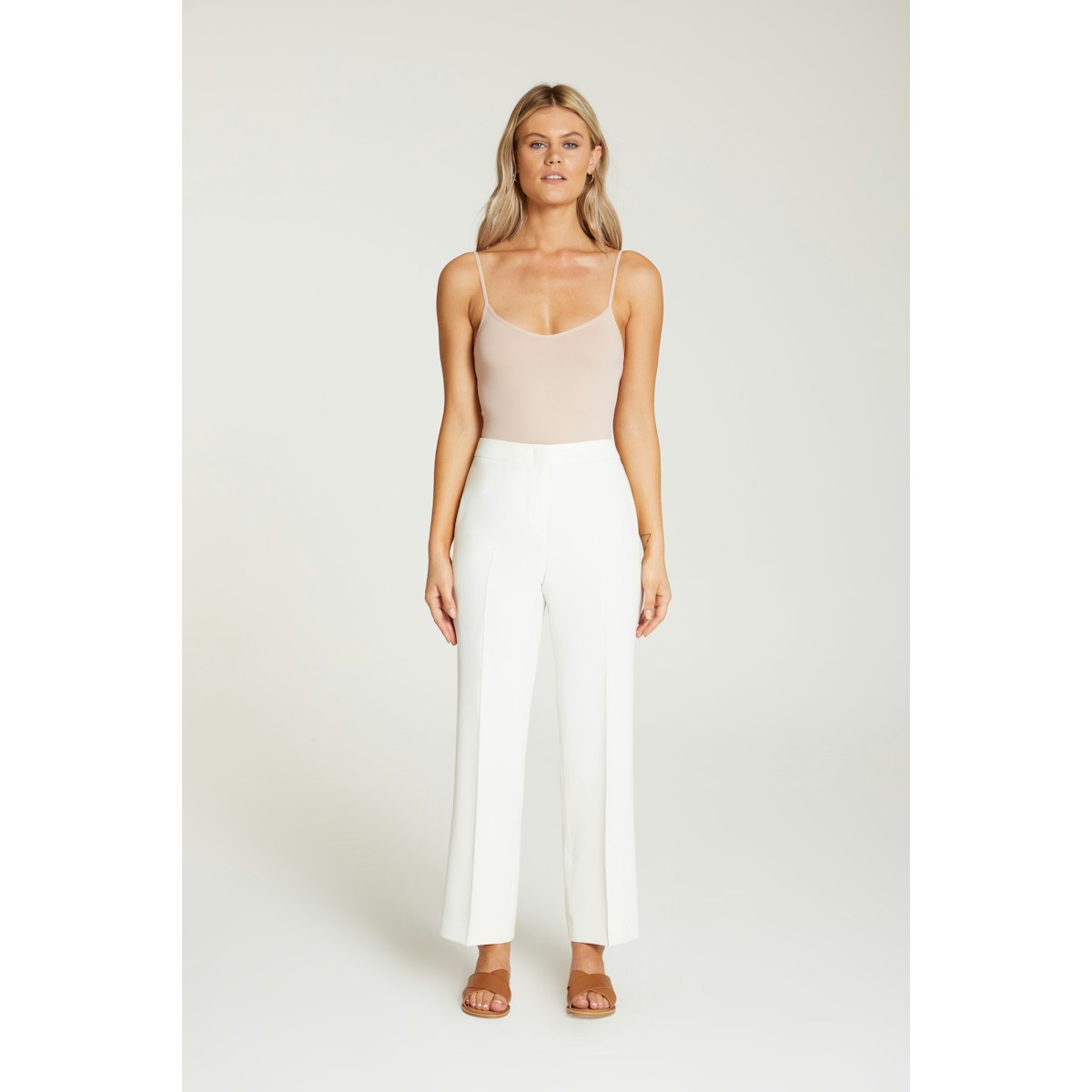 InStitchu Collection The Hepworth White Pants