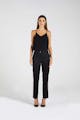 InStitchu Collection The Mack Thick Black Pinstripe Pants