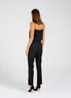 InStitchu Collection The Watts Thick Black Pinstripe Pants