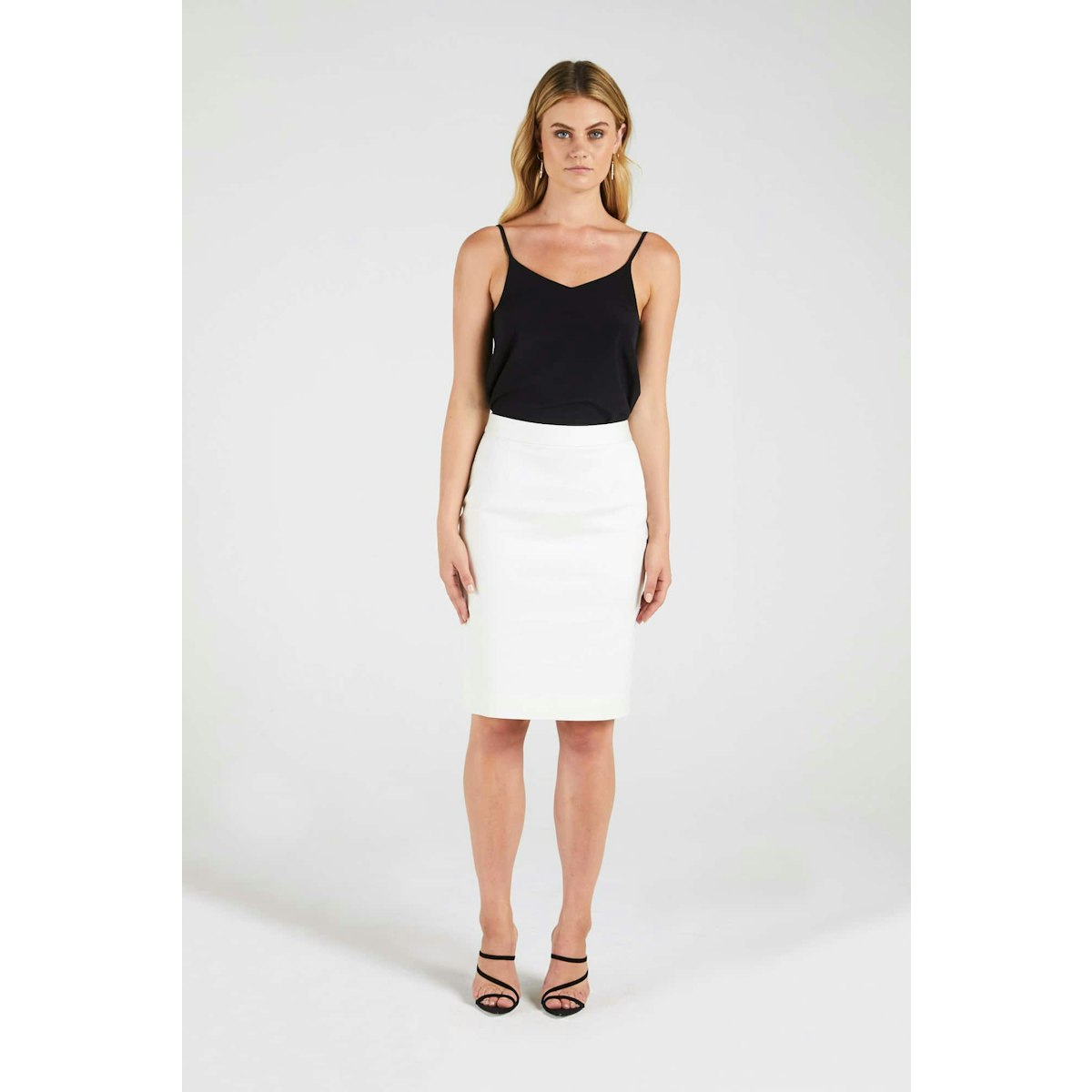 InStitchu Collection The Buttrose Cream Skirt