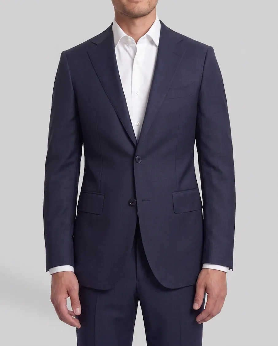 Adams Navy Wool Suit