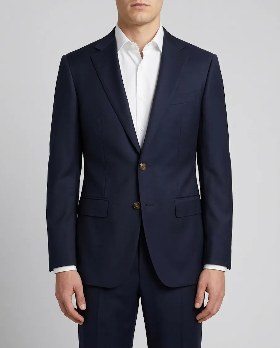 Beastall Navy Wool Jacket