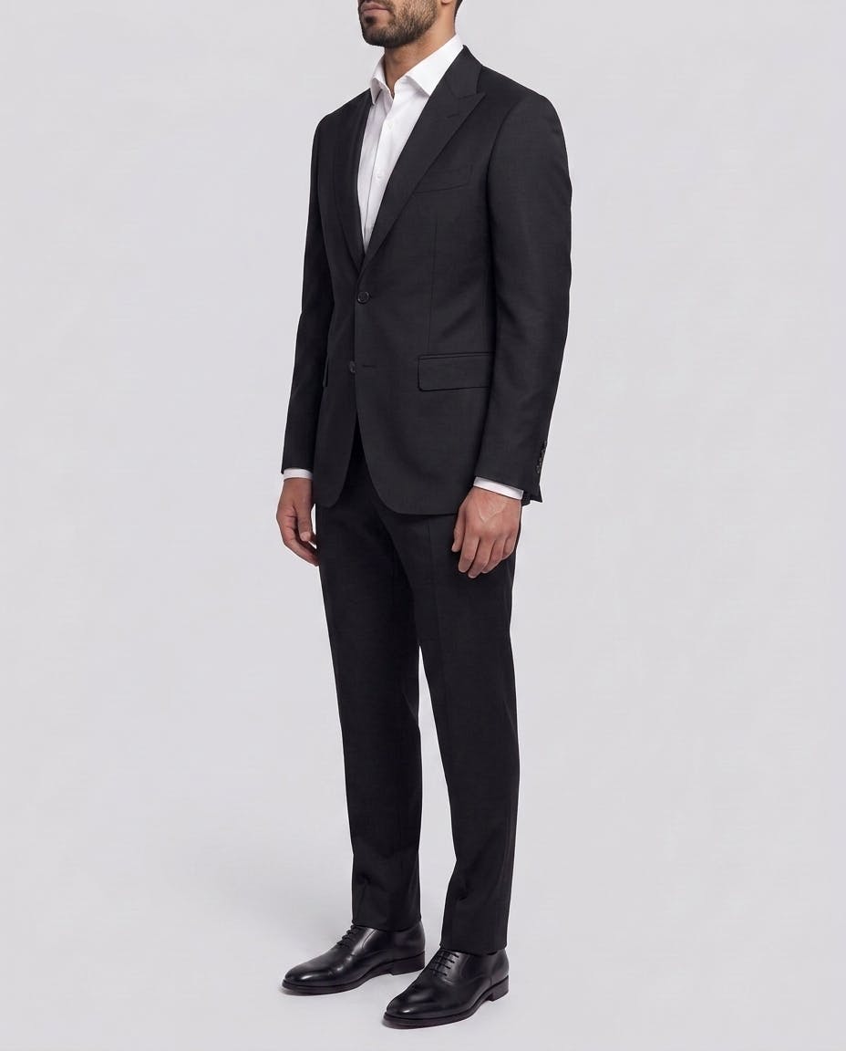 Bellingham Black Wool Jacket — photo 3