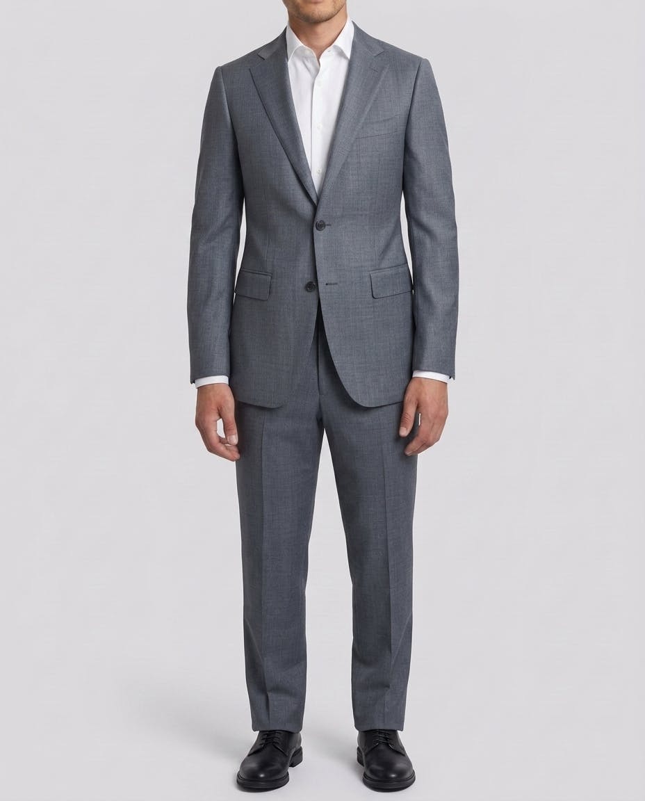 Blight Grey Wool Suit — photo 2