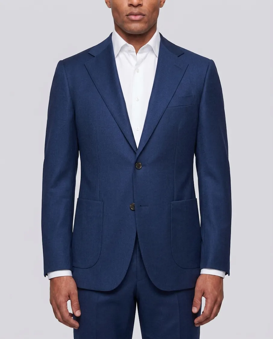 Bushelman Blue Wool Jacket
