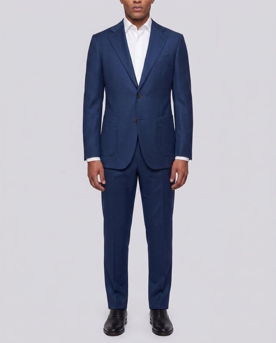 Bushelman Blue Wool Suit — photo 2