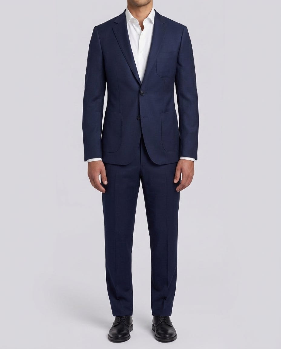 Cowles Navy Wool Blazer — photo 2