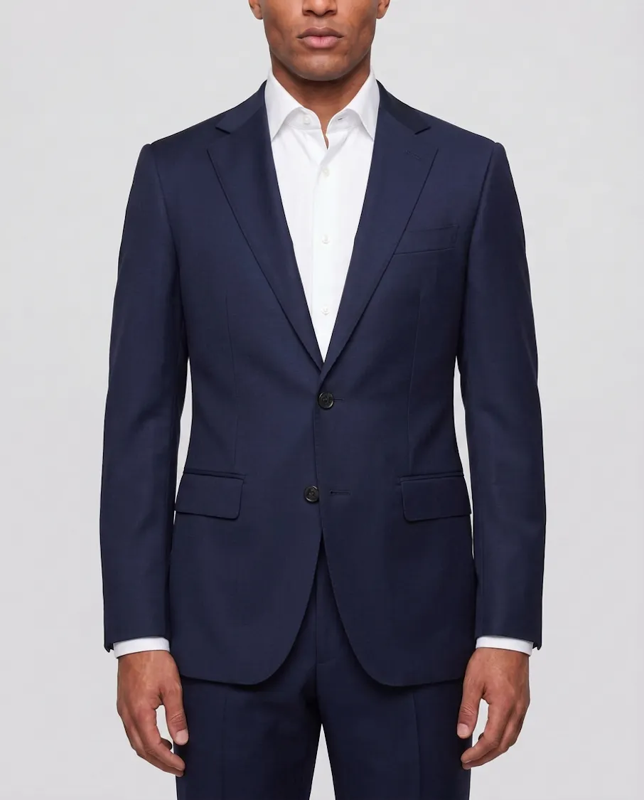 Crompton Navy Wool Jacket