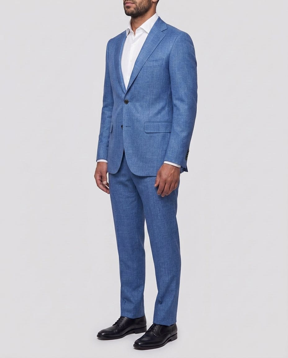 Enzo Loro Piana Wool Silk Linen Suit — photo 3