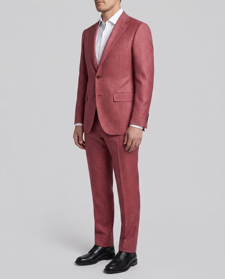 Ettore Loro Piana Wool Silk Linen Suit — photo 3