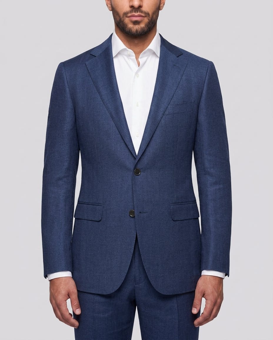 Garda Navy Linen Jacket — photo 1