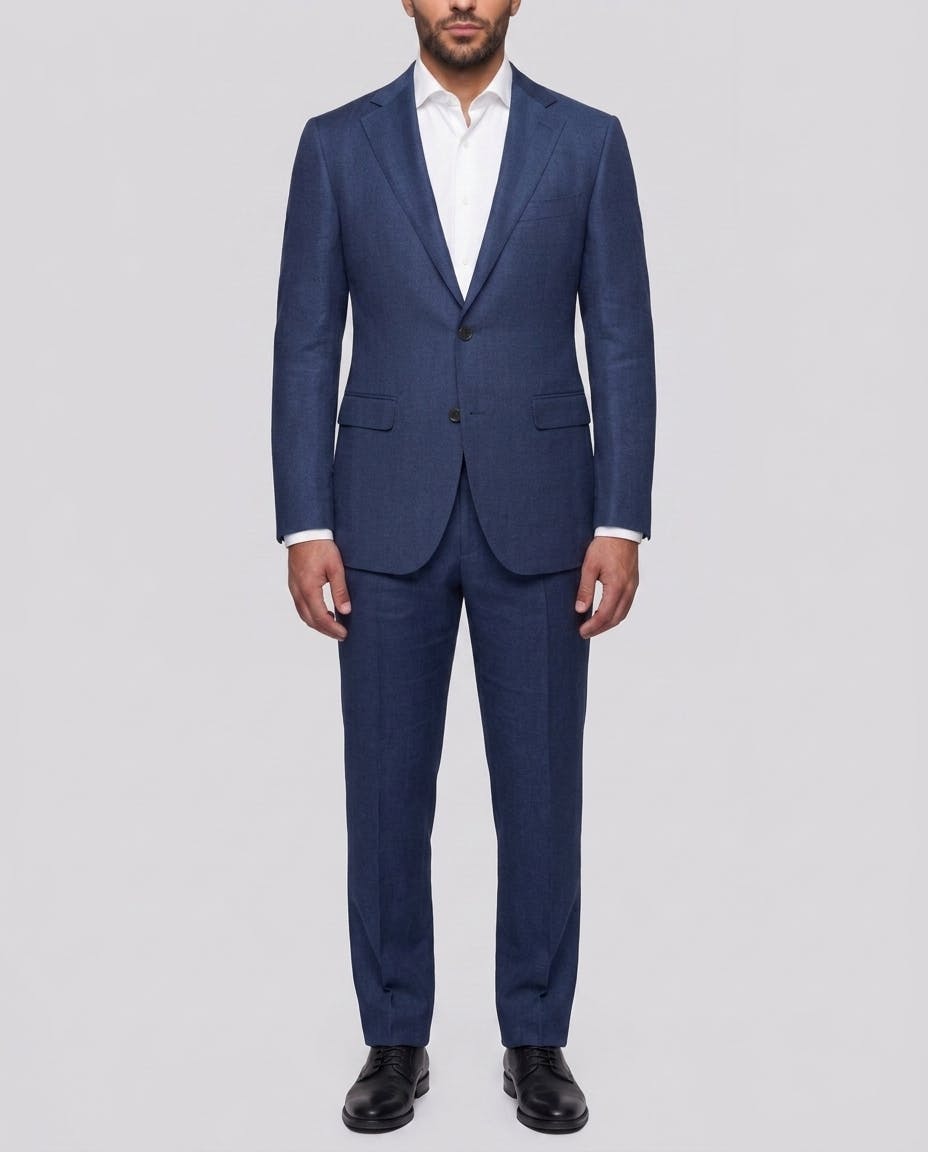 Garda Navy Linen Jacket — photo 2