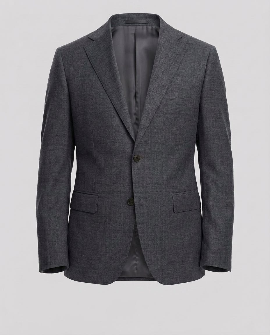 The Grenoble Grey Wool Blend Suit — photo 4