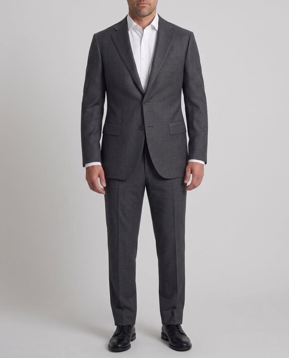 Handler Charcoal Wool Suit — photo 2