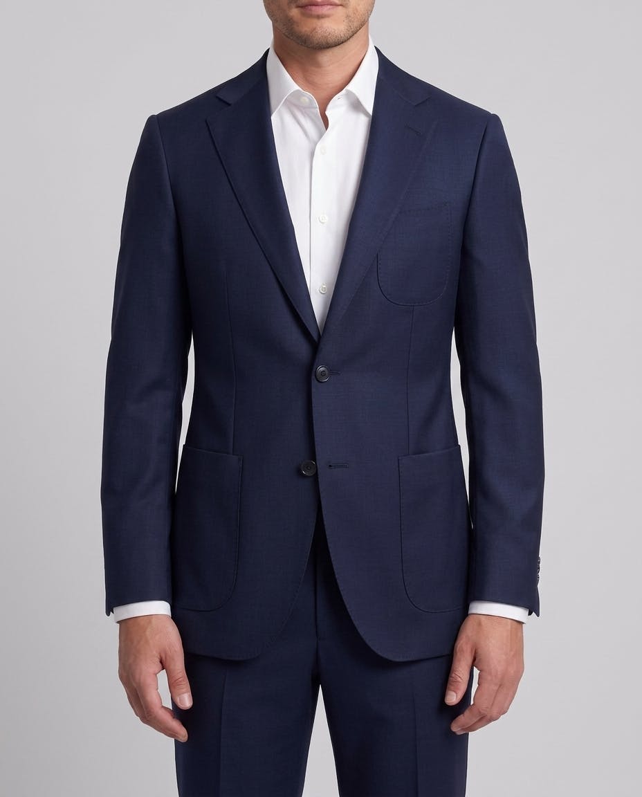 Harry Navy Wool Jacket — photo 1