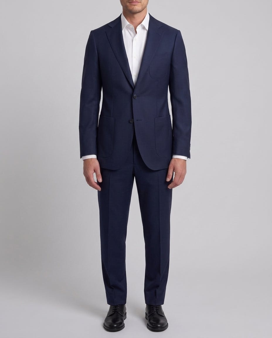 Harry Navy Wool Jacket — photo 2