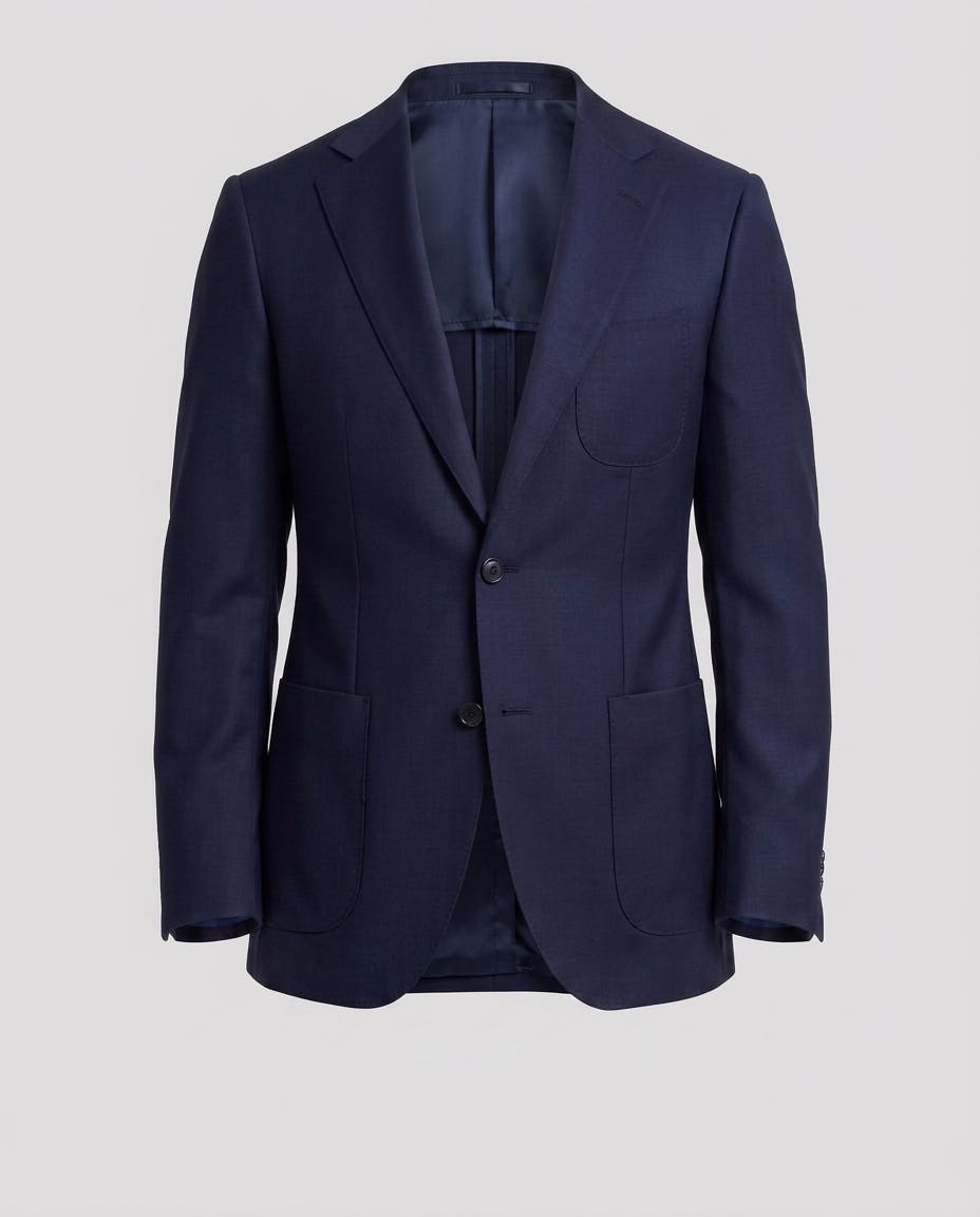 Harry Navy Wool Jacket — photo 4
