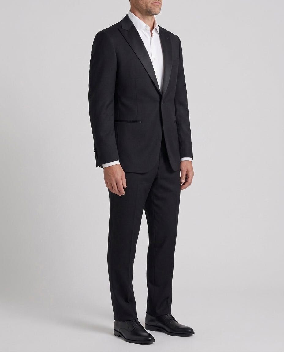 Hugo Black Tuxedo Suit — photo 3