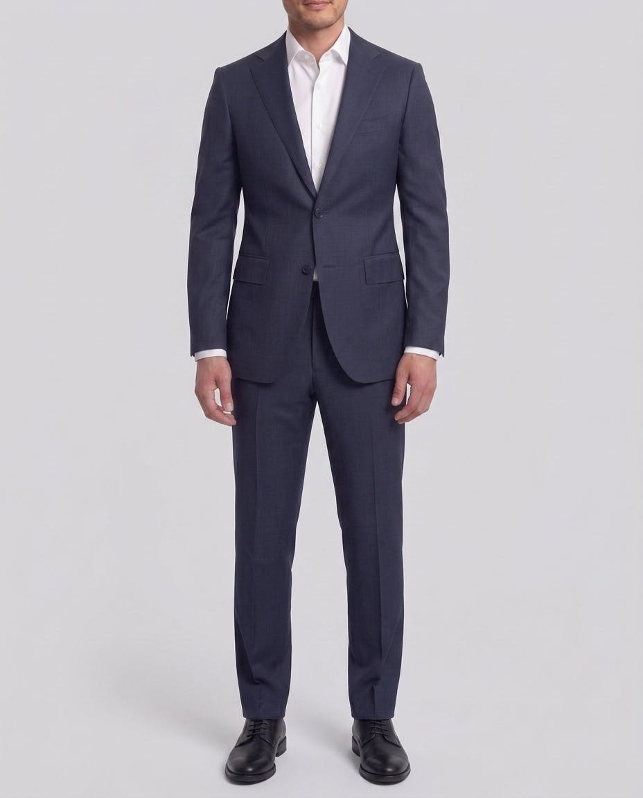 Hunter Navy Wool Jacket — photo 2