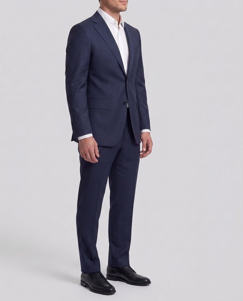 Hunter Navy Wool Jacket — photo 3