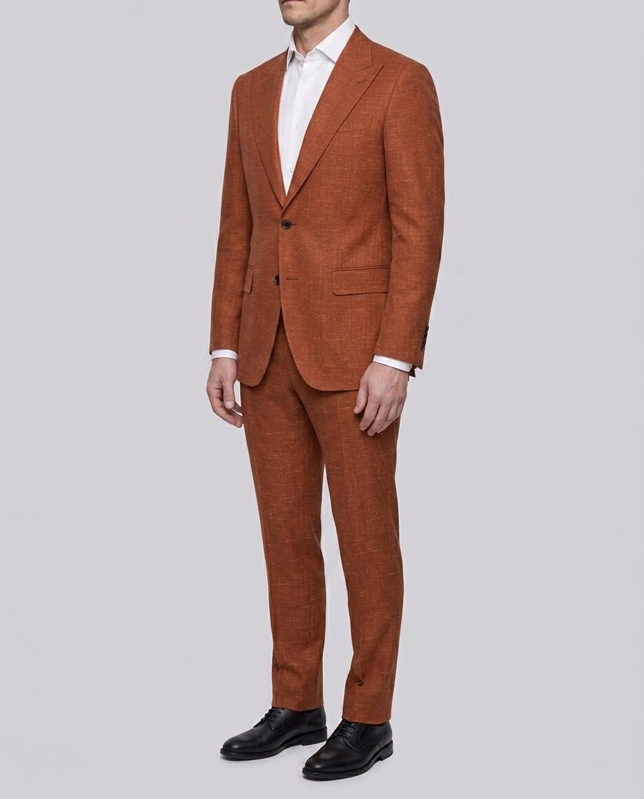 Imperiali Rust Wool Jacket — photo 3