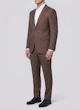 Iseo Chocolate Linen Suit — photo 3