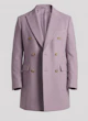 Lucky Lilac Wool Cashmere Overcoat — photo 4