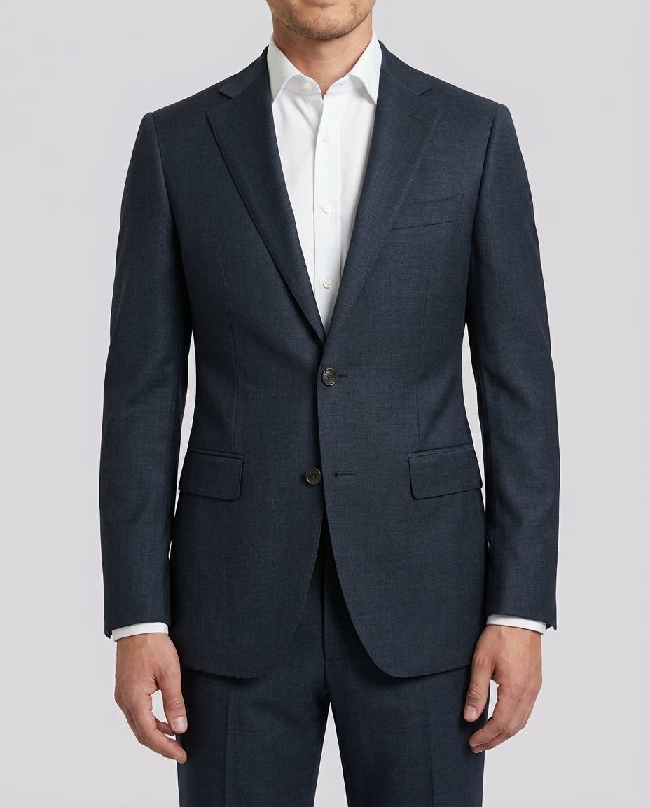 Lugano Navy Wool Jacket — photo 1