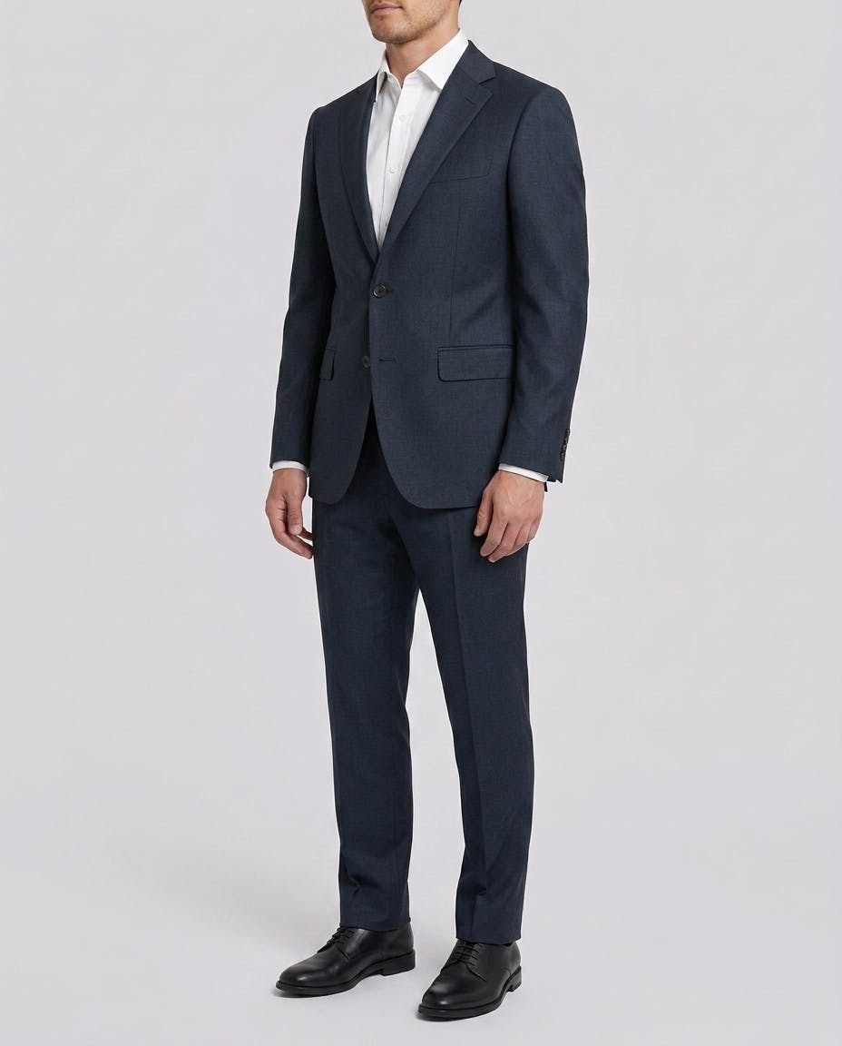 Lugano Navy Wool Jacket — photo 3