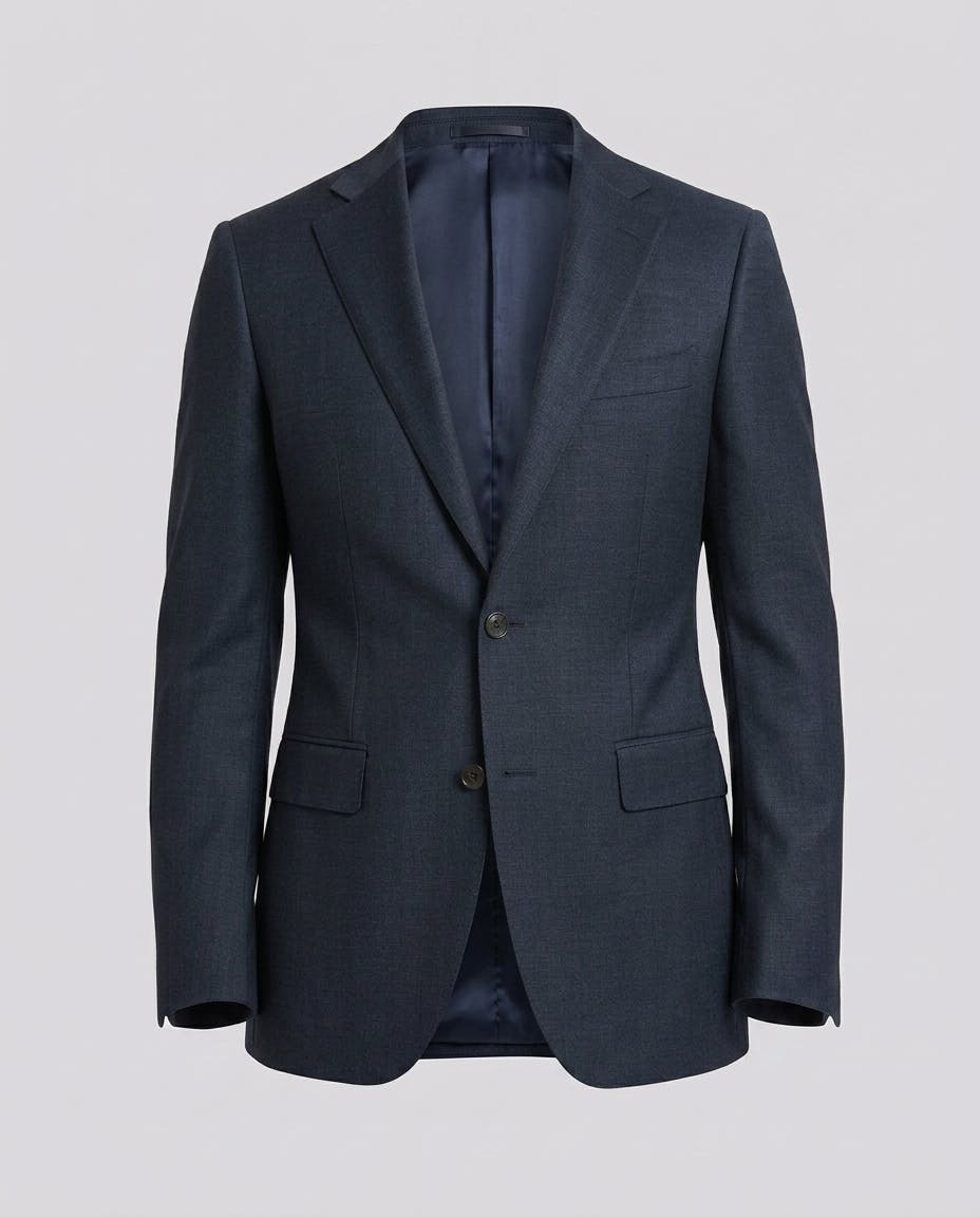 Lugano Navy Wool Jacket — photo 4