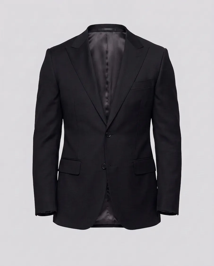 Martin Black Wool Blend Jacket